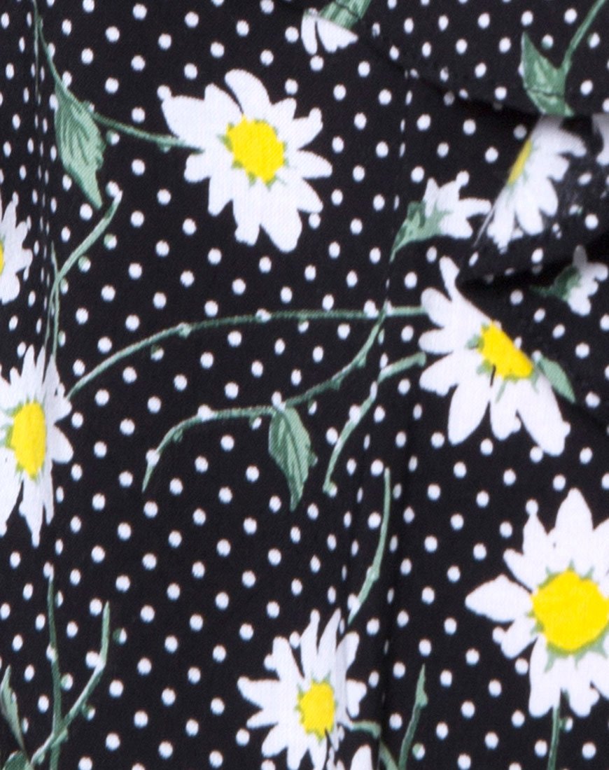 Afbeelding van Reany Lijfje in Polka Daisy Zwart