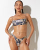 Afbeelding van Reema Bikinitop in Abstract Vlinder Goud