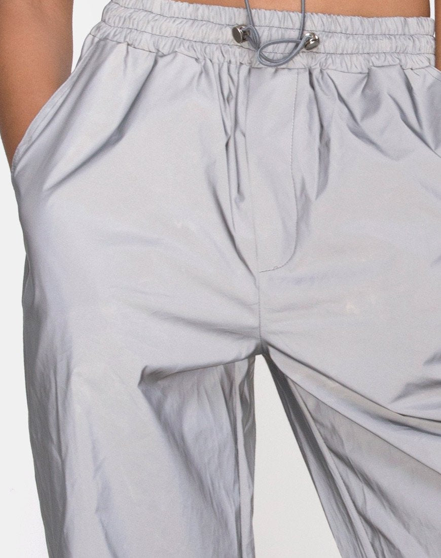 Afbeelding van Beval Jogger Broek in Reflecterend Zilver