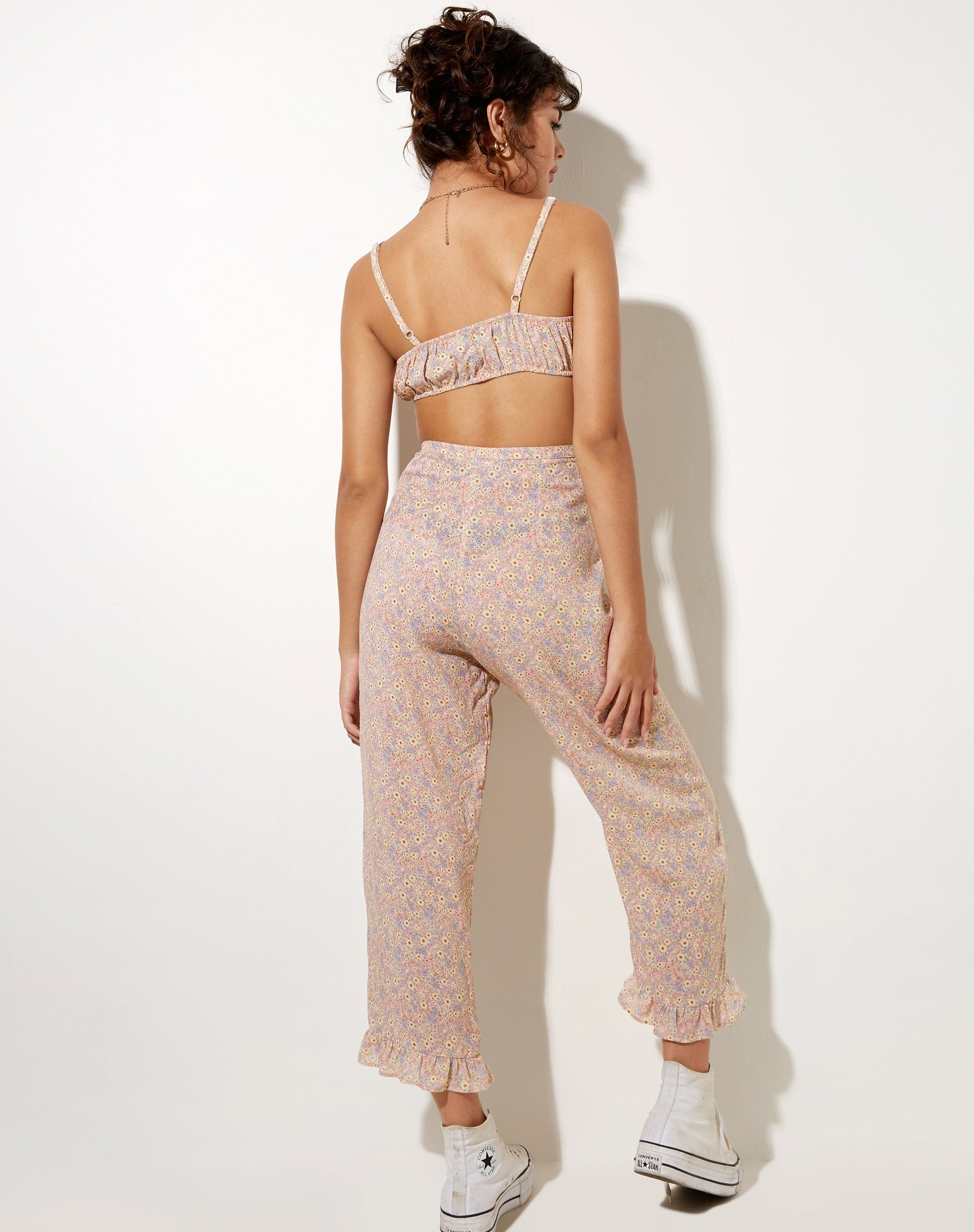 Afbeelding van Bianca Culotte Broek in 70s Prairie Girl Floral