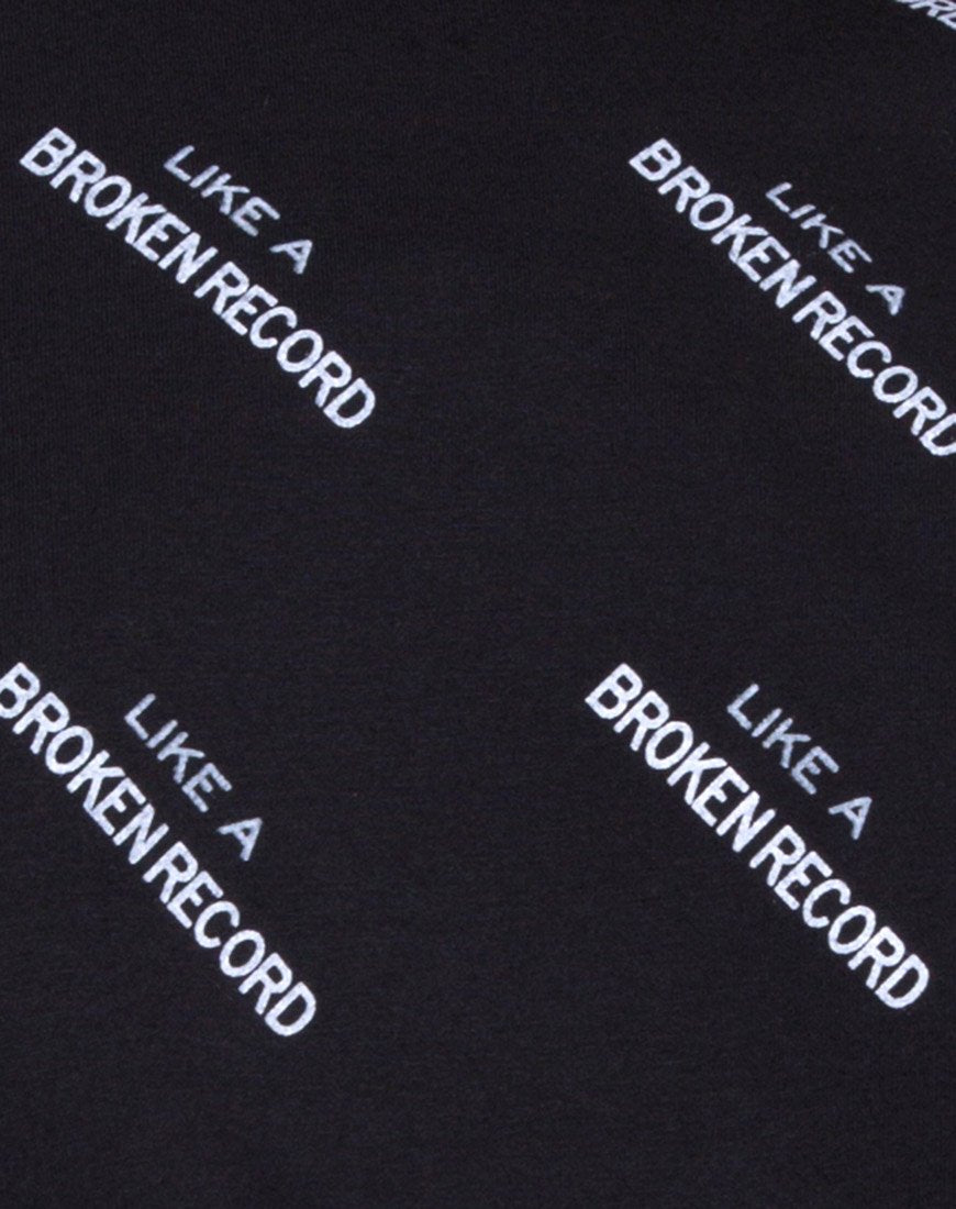 Afbeelding van Oversize Basic Tee in Als een gebroken plaat