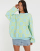 Afbeelding van Akari Trui in Optiz Maze Blauw