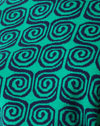 Werveling groen en blauw