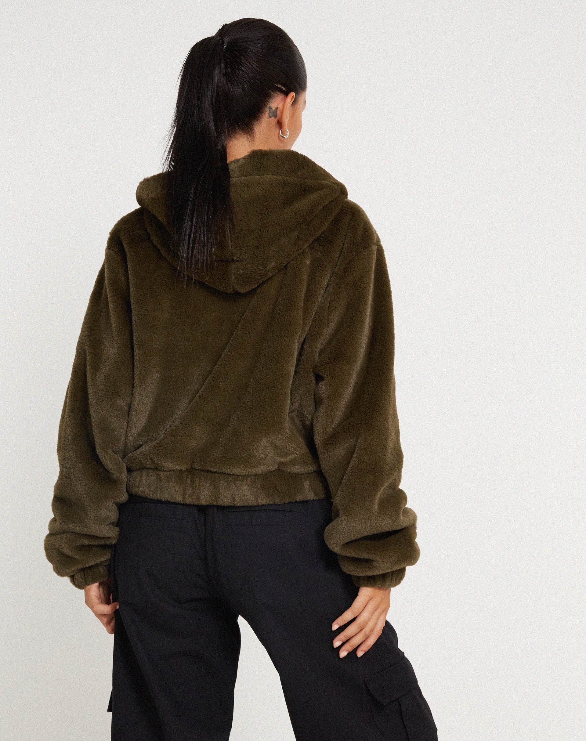 Afbeelding van Banowa Zip Up Jas in Olijf