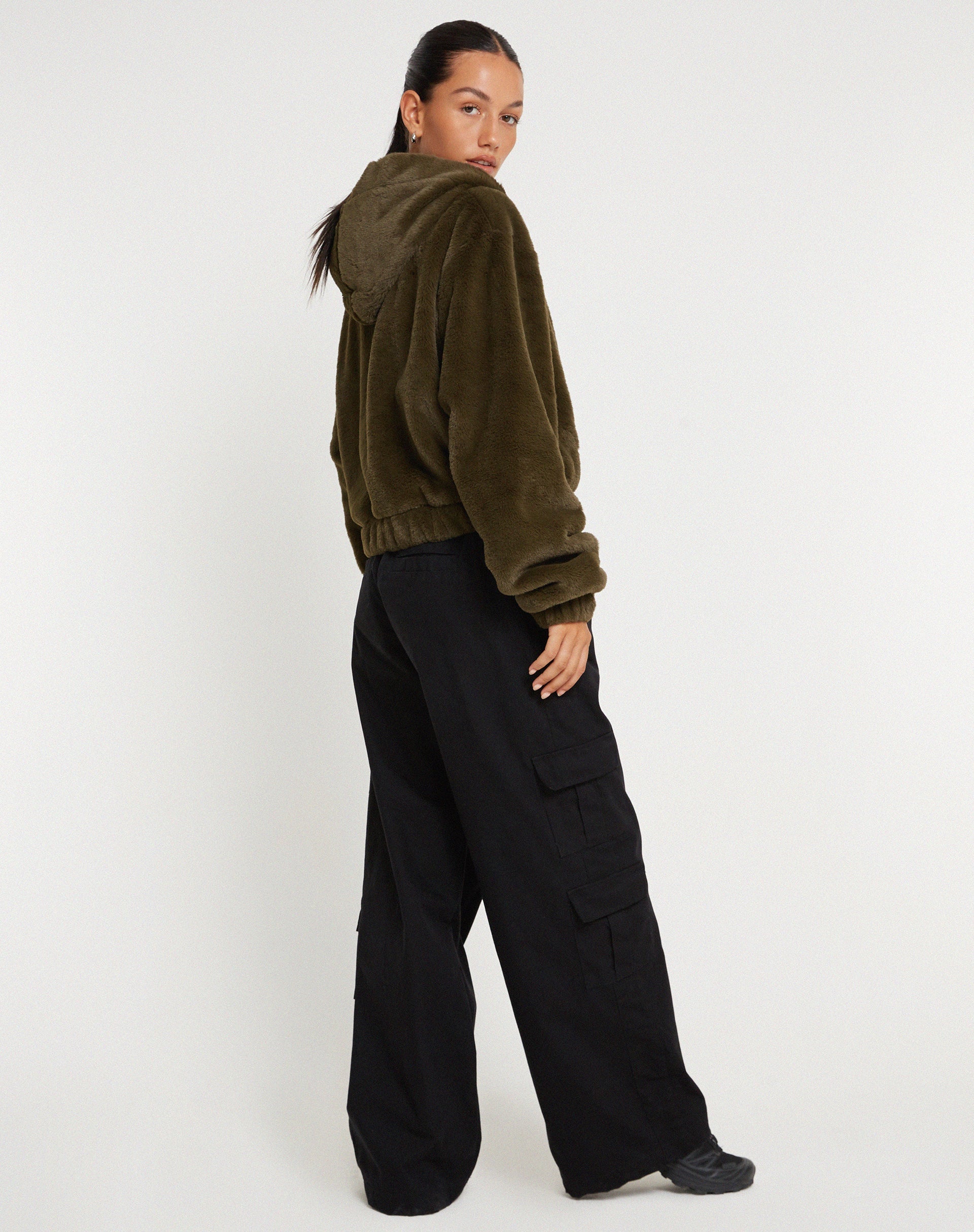 Afbeelding van Banowa Zip Up Jas in Olijf