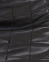PU-patchwork zwart