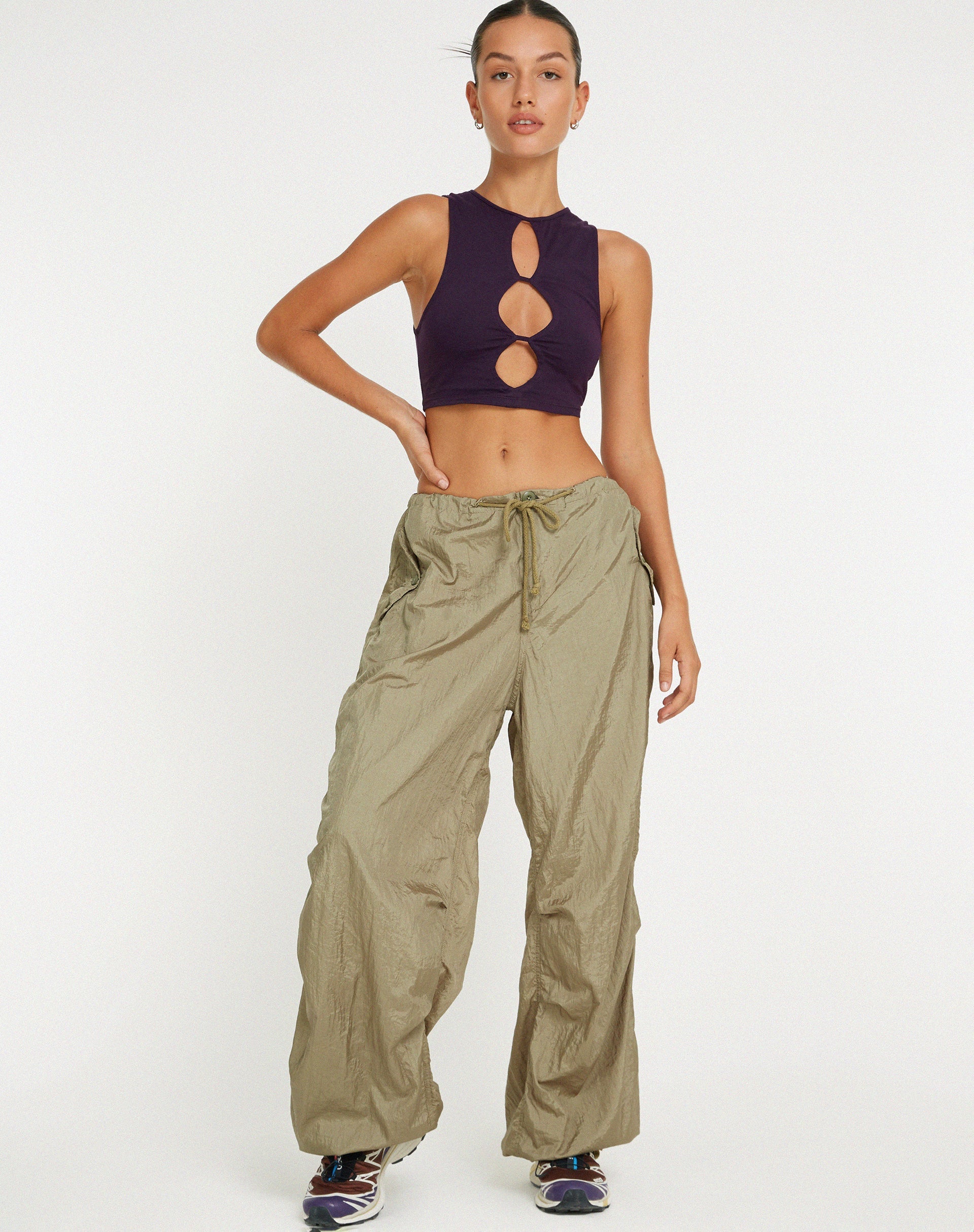 beeld van Danica Crop Top in Crown Jewel