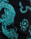 Drakenbloem Zwart en Mint