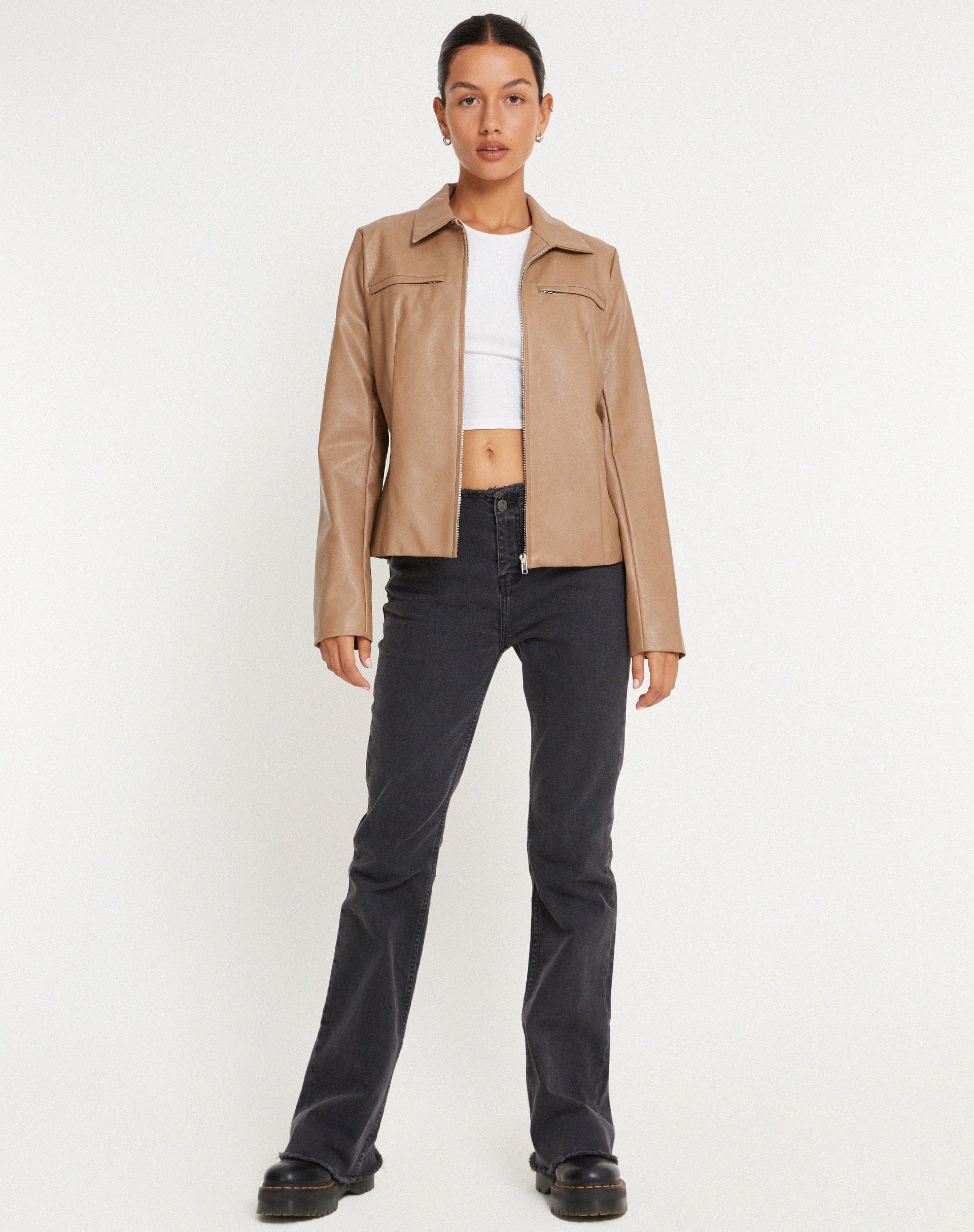 Afbeelding van Jaga Jacket in PU Tan