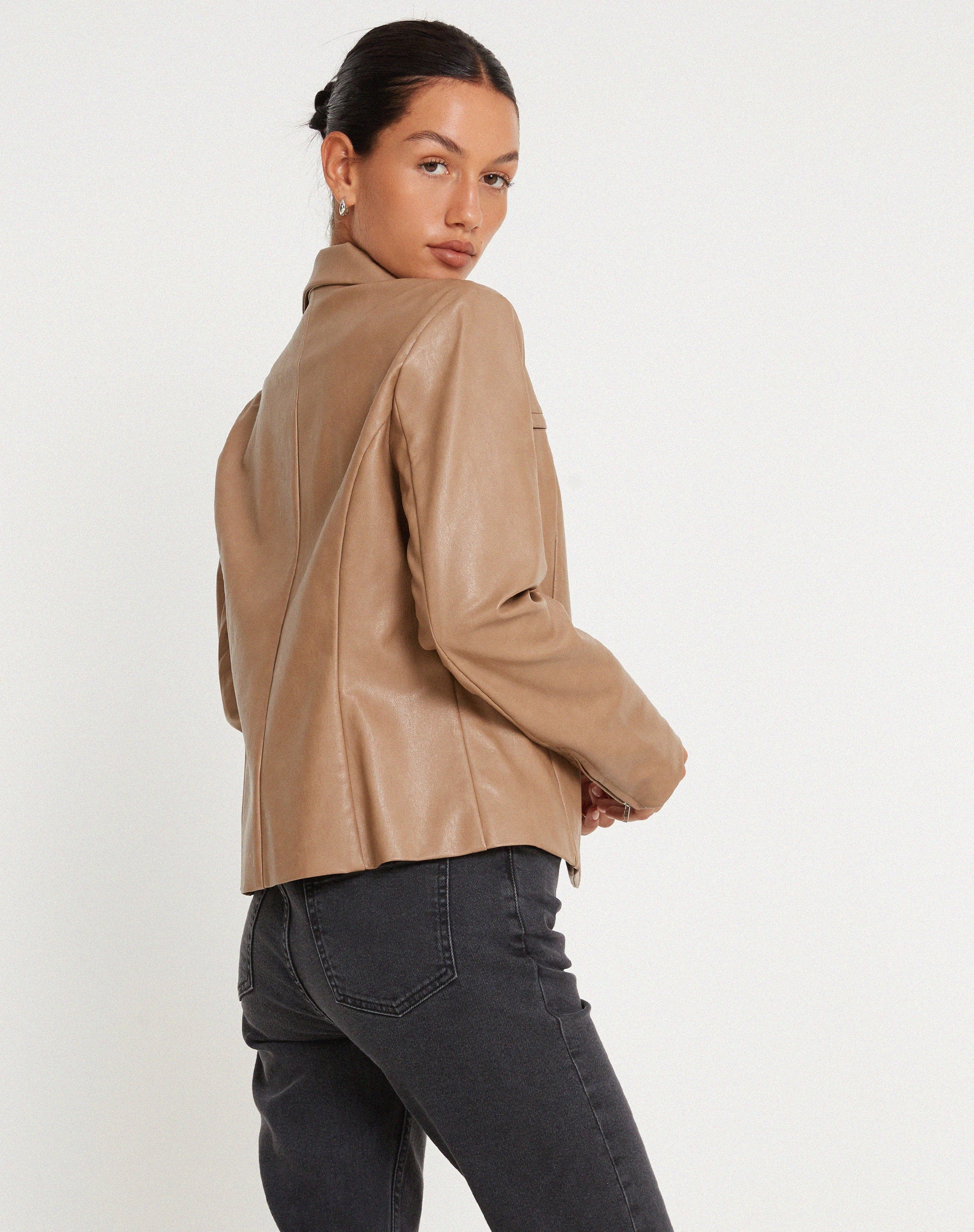Afbeelding van Jaga Jacket in PU Tan