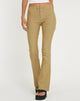 Afbeelding van Joyo Flare Broek in Zand