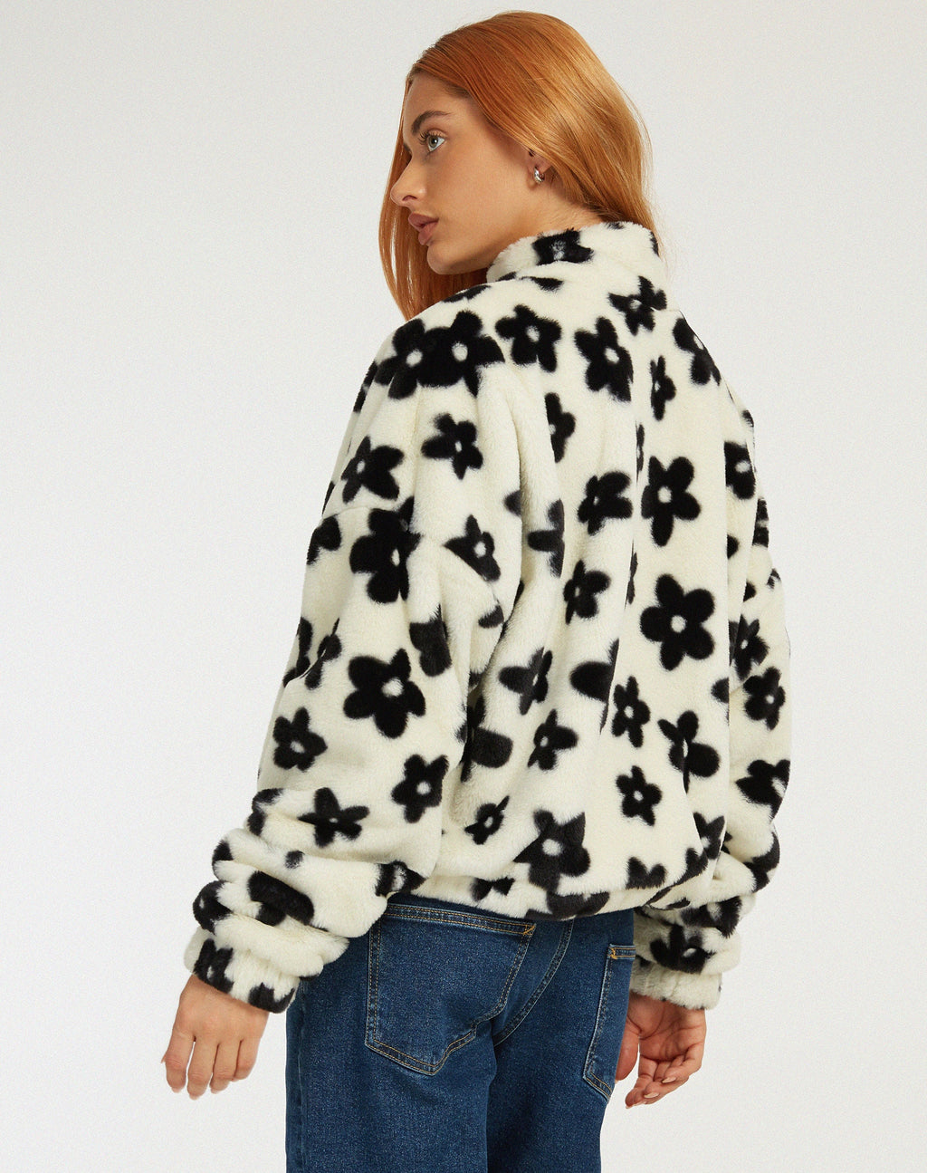 Nero jas in Daisy wit en zwart