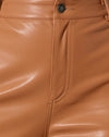 Rib Ecru met zwart stiksel
