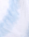 Blauw-witte Swirl Tie Dye