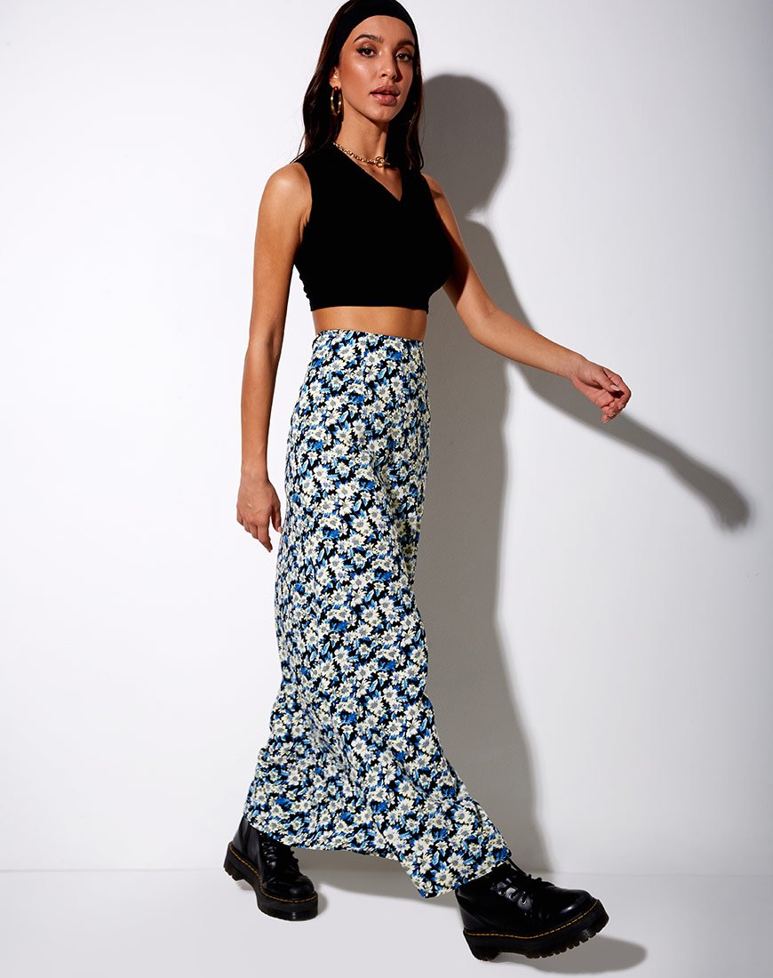 Afbeelding van Sayan Maxi rok in Asterblauw
