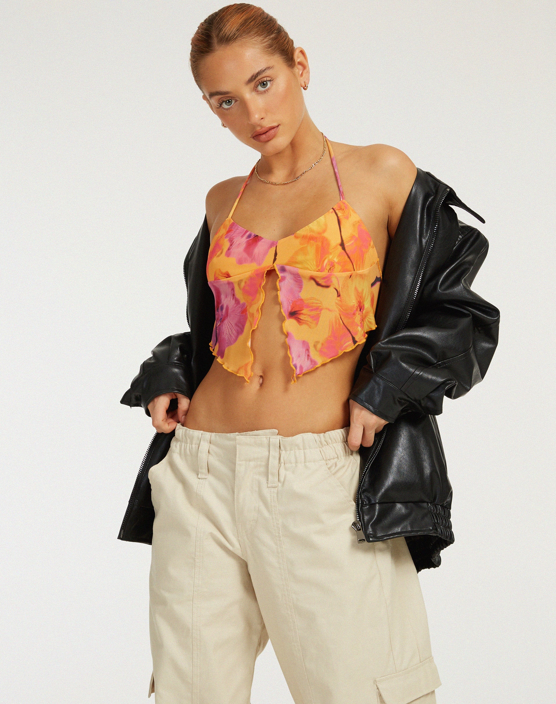 Afbeelding van Shaman Cami Top in Blurred Orchid Peach