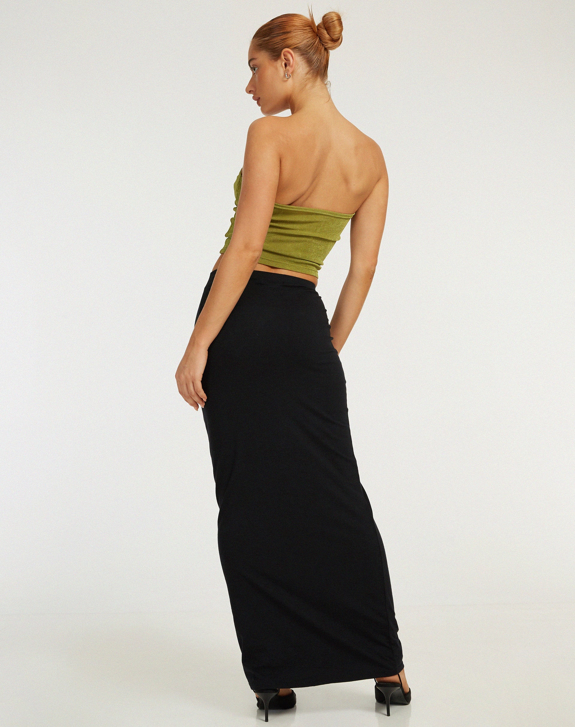 Afbeelding van Tiska Bandeau Top in Lime