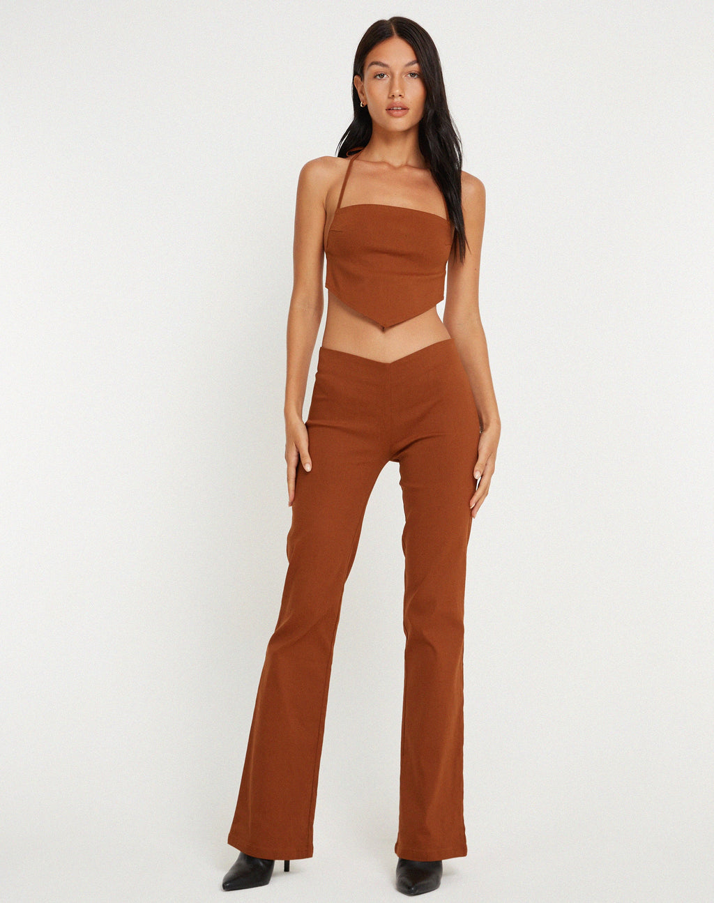 Zirnia broek in Coffee Bean