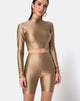 Afbeelding van Cycle Short in Nylon Goud