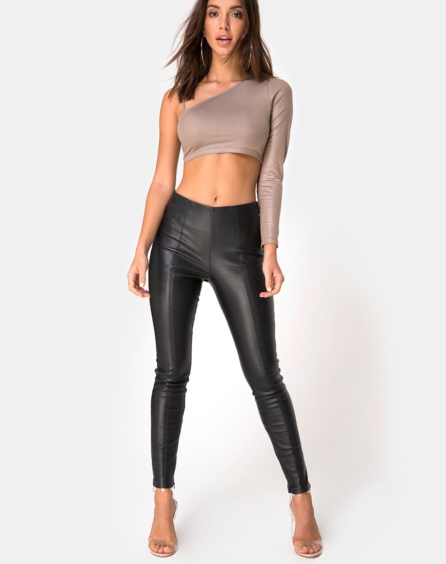 Afbeelding van Rhi Top in Cacao Spandex