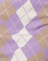  Argyle Lila Crème Tan