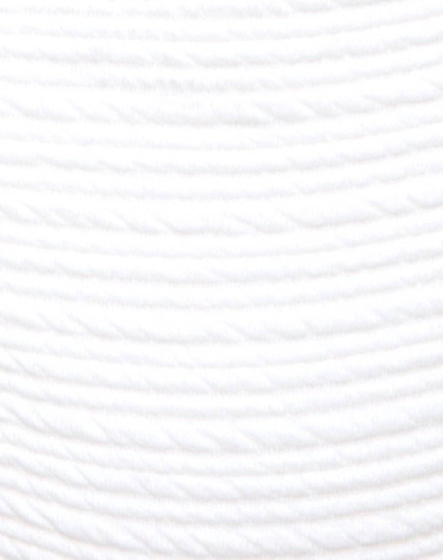Afbeelding van RIBEL TOP BIKINI MULTI RIB TEXTURED IVORY (Z012078 IVORY)