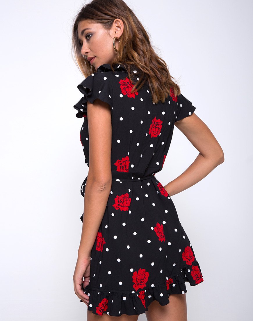 Afbeelding van Rica Skater Dress in Cuban Rose