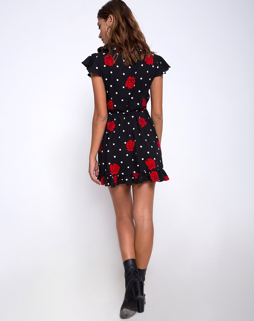 Afbeelding van Rica Skater Dress in Cuban Rose