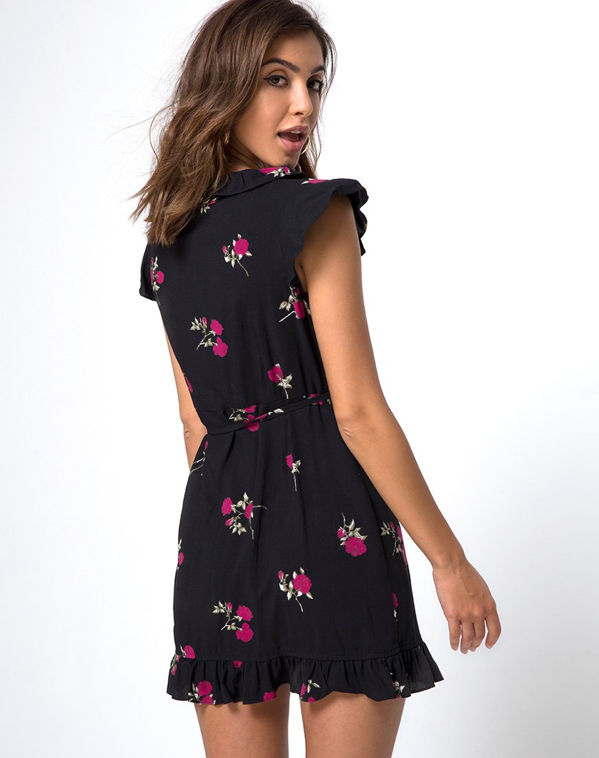 Afbeelding van Rica Skater Dress in Grunge Rose