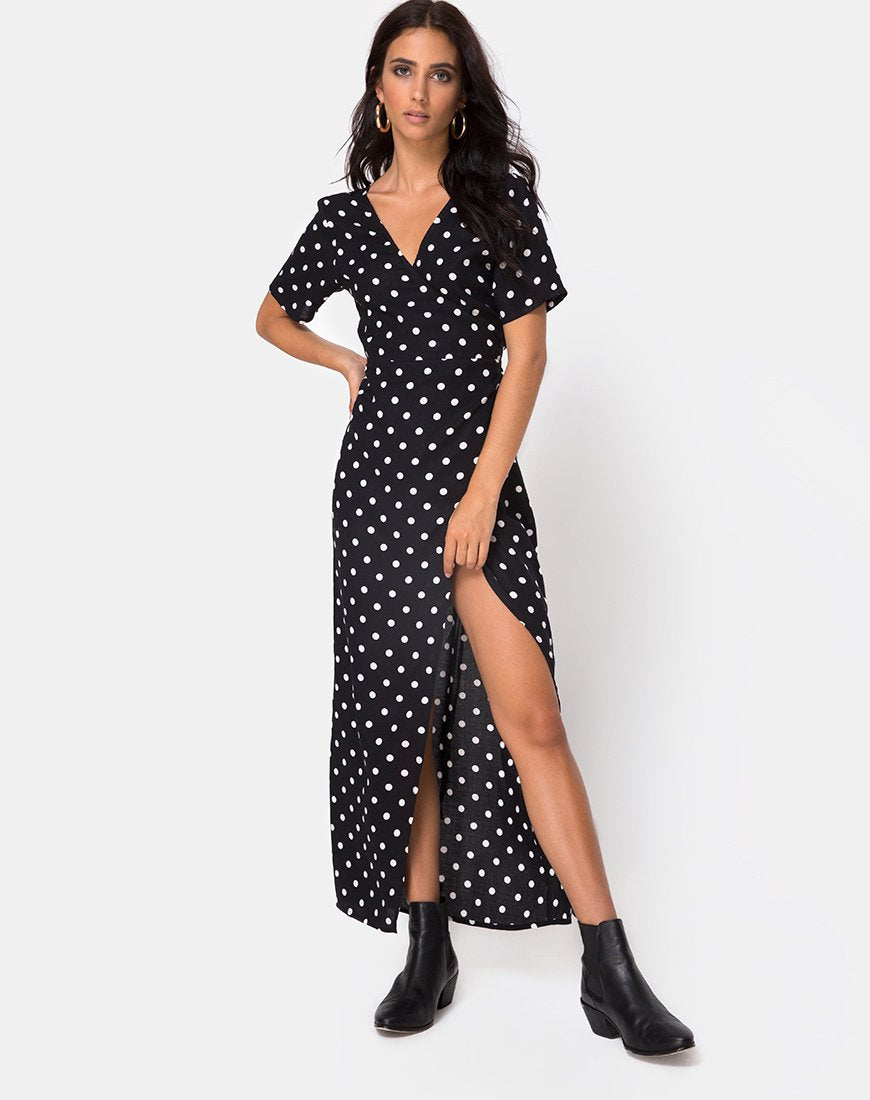 Riva Jurk in Medium Polka Z/W