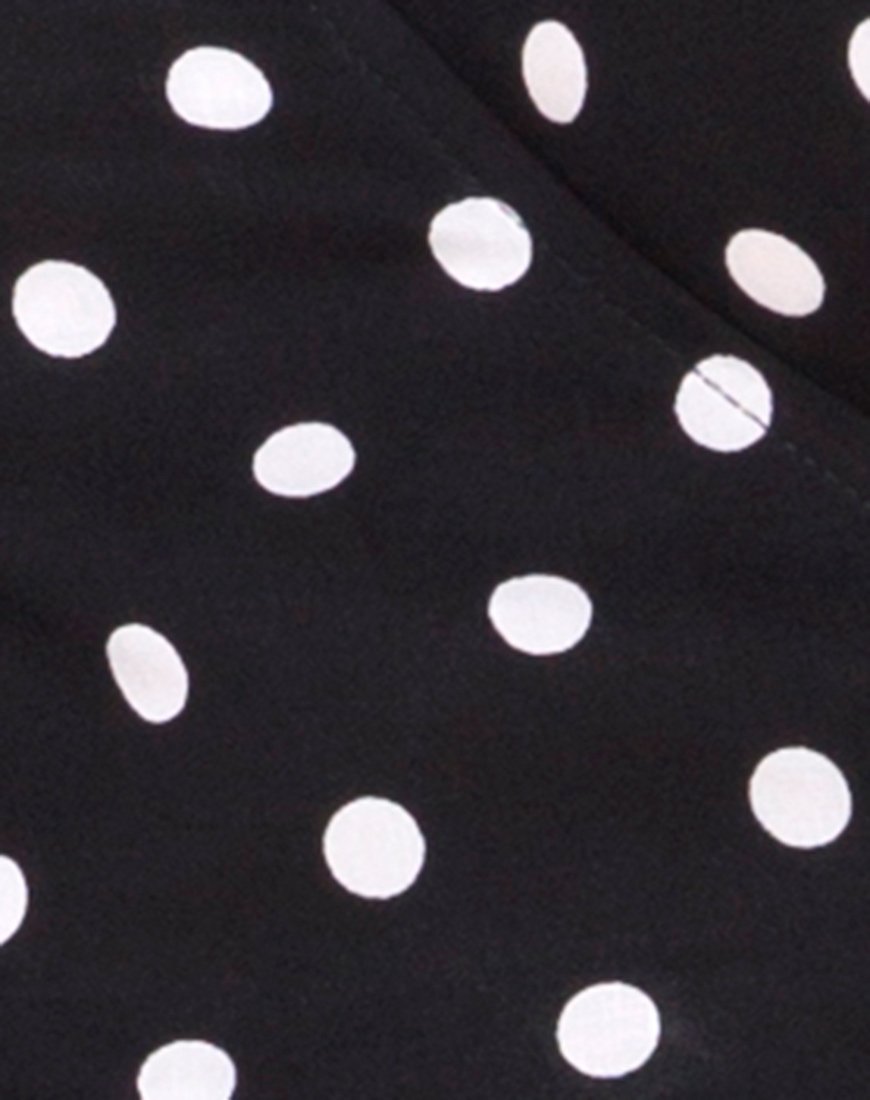 Afbeelding van Riva Jurk in Medium Polka Z/W
