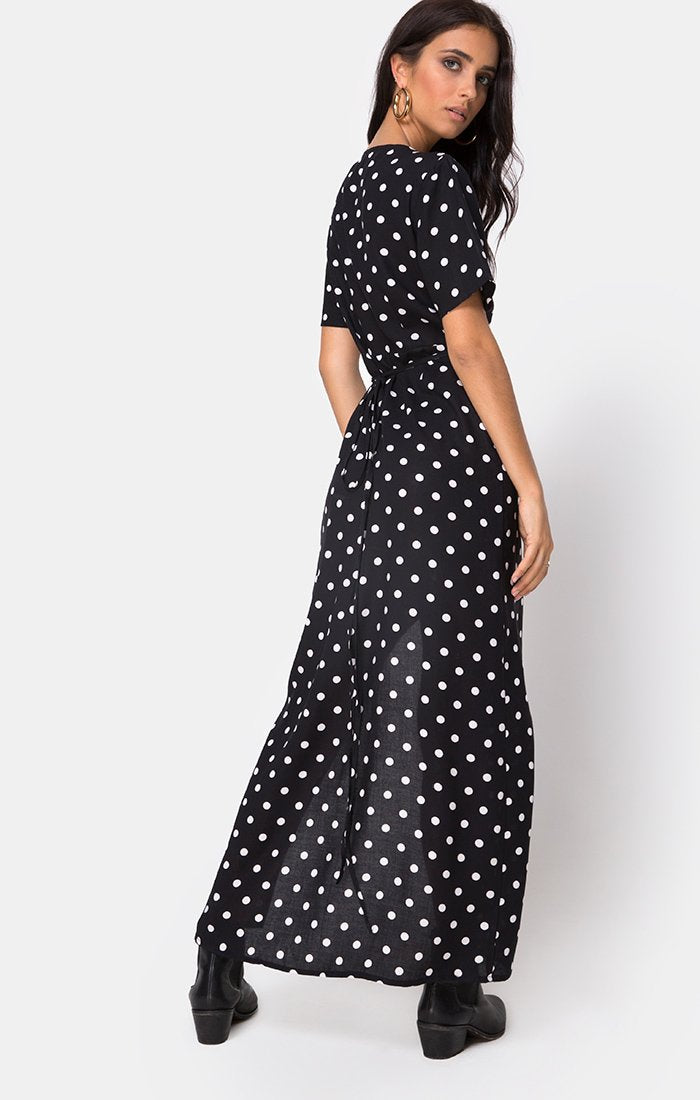 Riva Jurk in Medium Polka Z/W