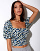 Afbeelding van Rocha Top in Asterblauw