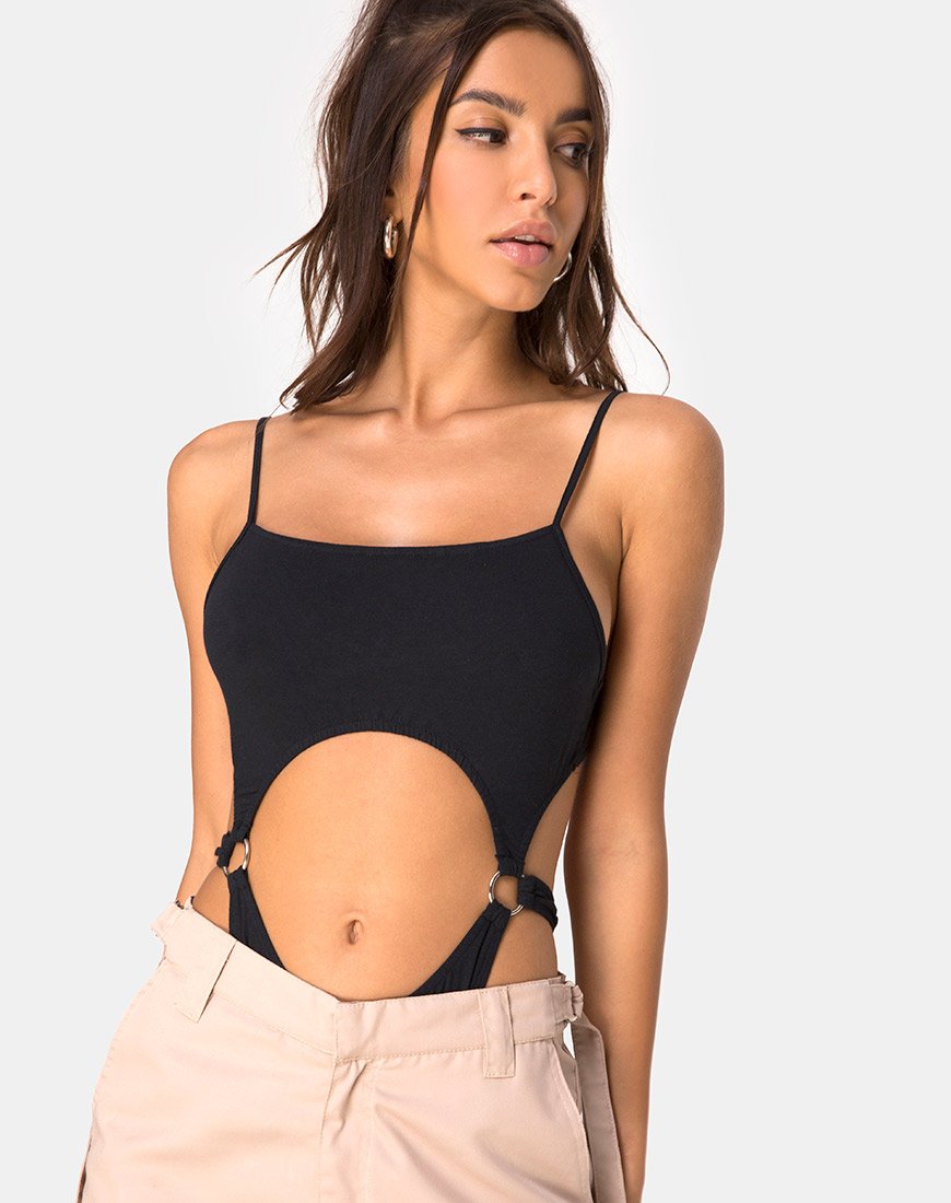 Roi Bodice in Zwart