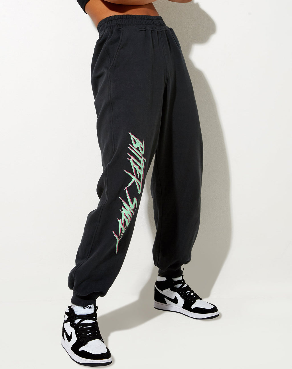 Roider Jogger in Vintage Zwart Bitterzoet