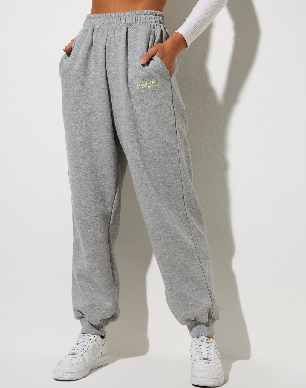 Roider Jogger in Greymarl met 'Angel' Embro in Lemon