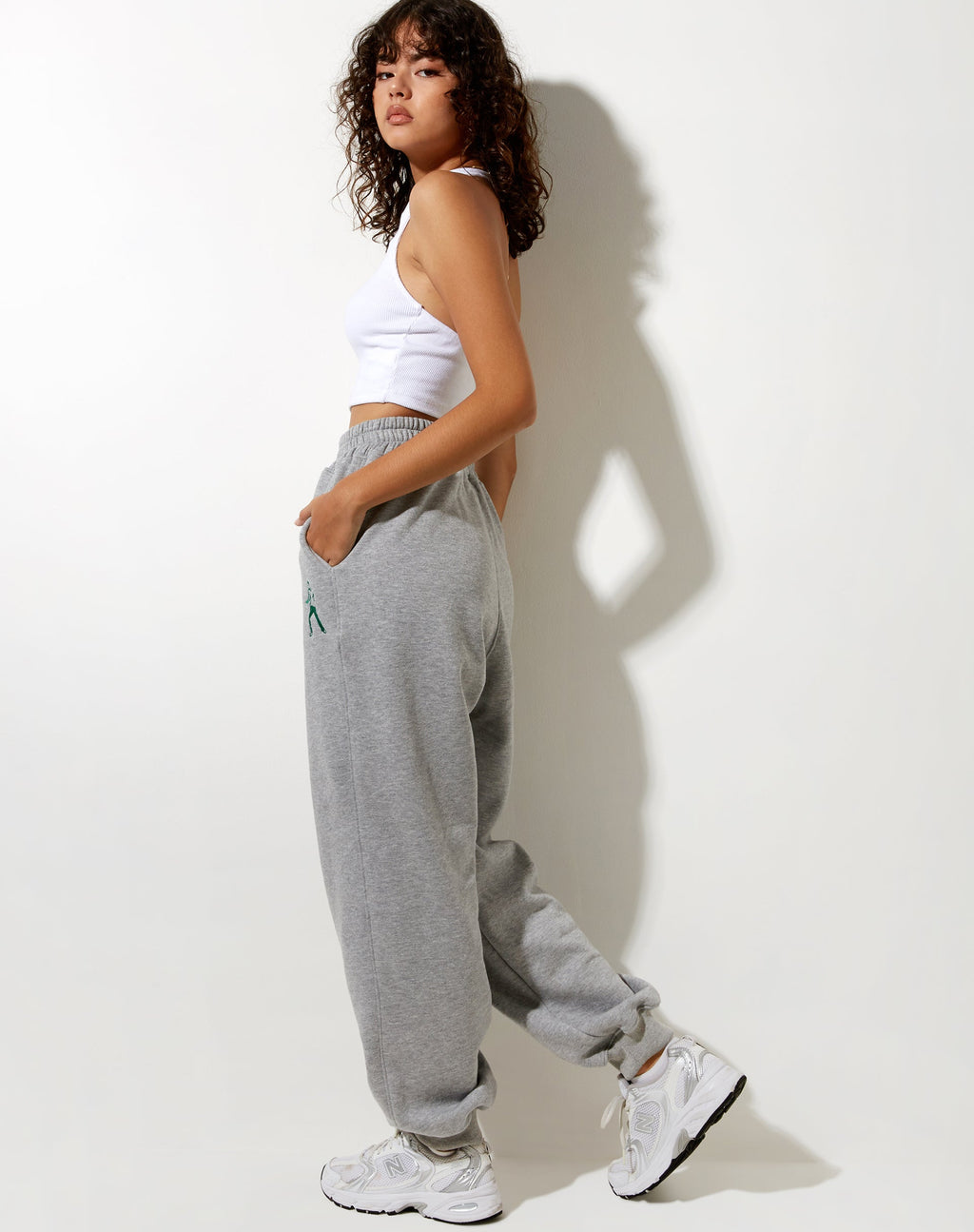 Roider Jogger in Greymarl Dansend Figuur Embro