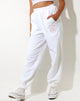 Afbeelding van Roider Jogger in White Pearl Sand Embro