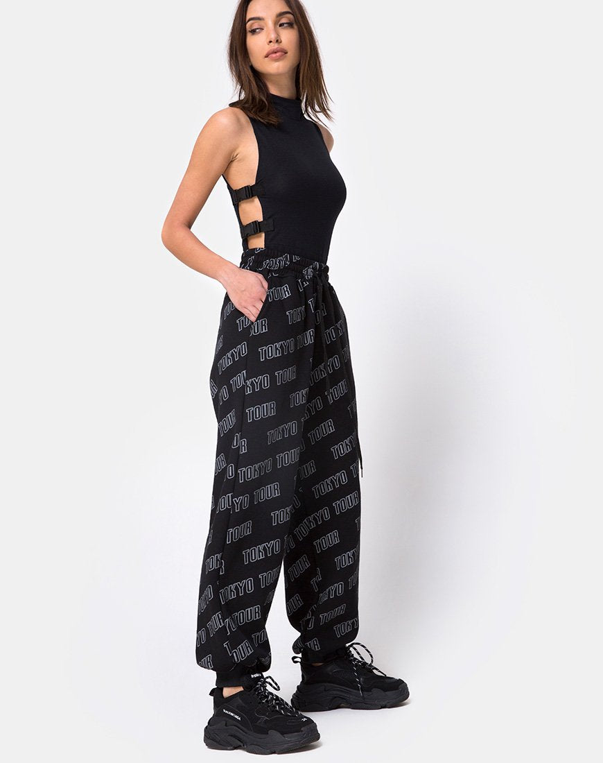 Roider Jogger in Zwart Tokio Tour