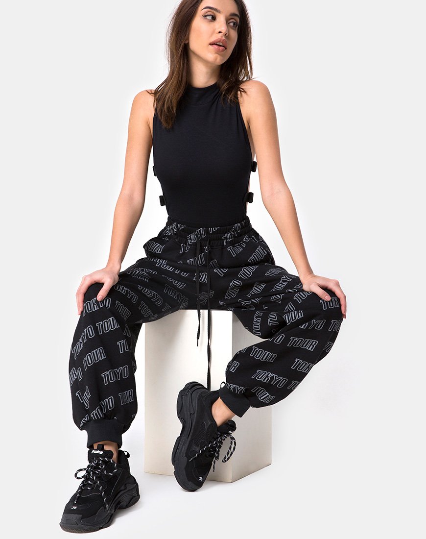 Roider Jogger in Zwart Tokio Tour