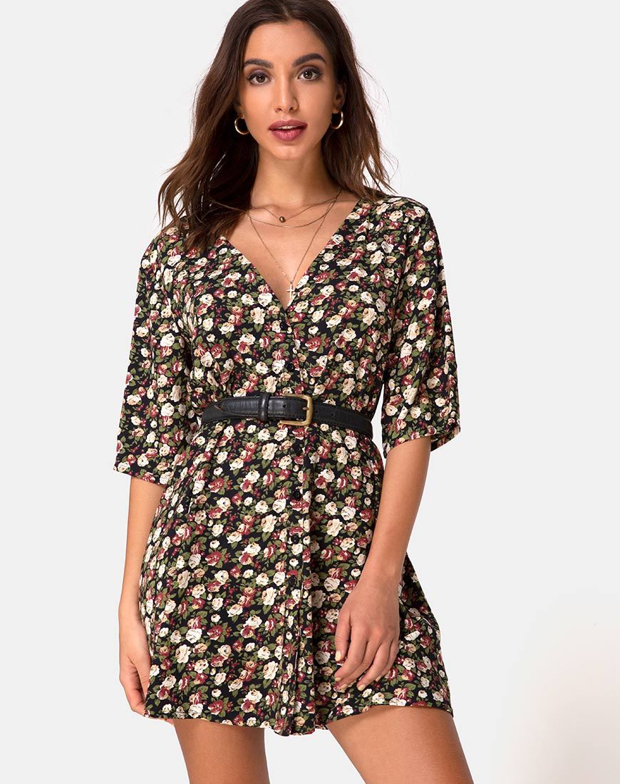 Afbeelding van Rosella Swing Dress in Courtney Floral