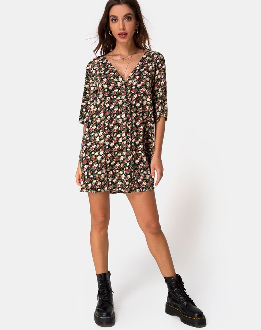 Afbeelding van Rosella Swing Dress in Courtney Floral