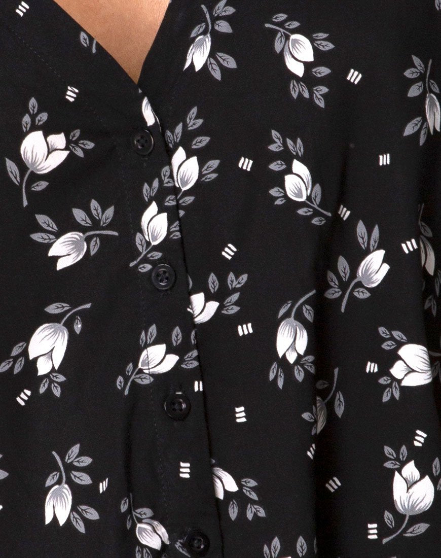 Afbeelding van Rosella Swing Dress in Dark Tulip