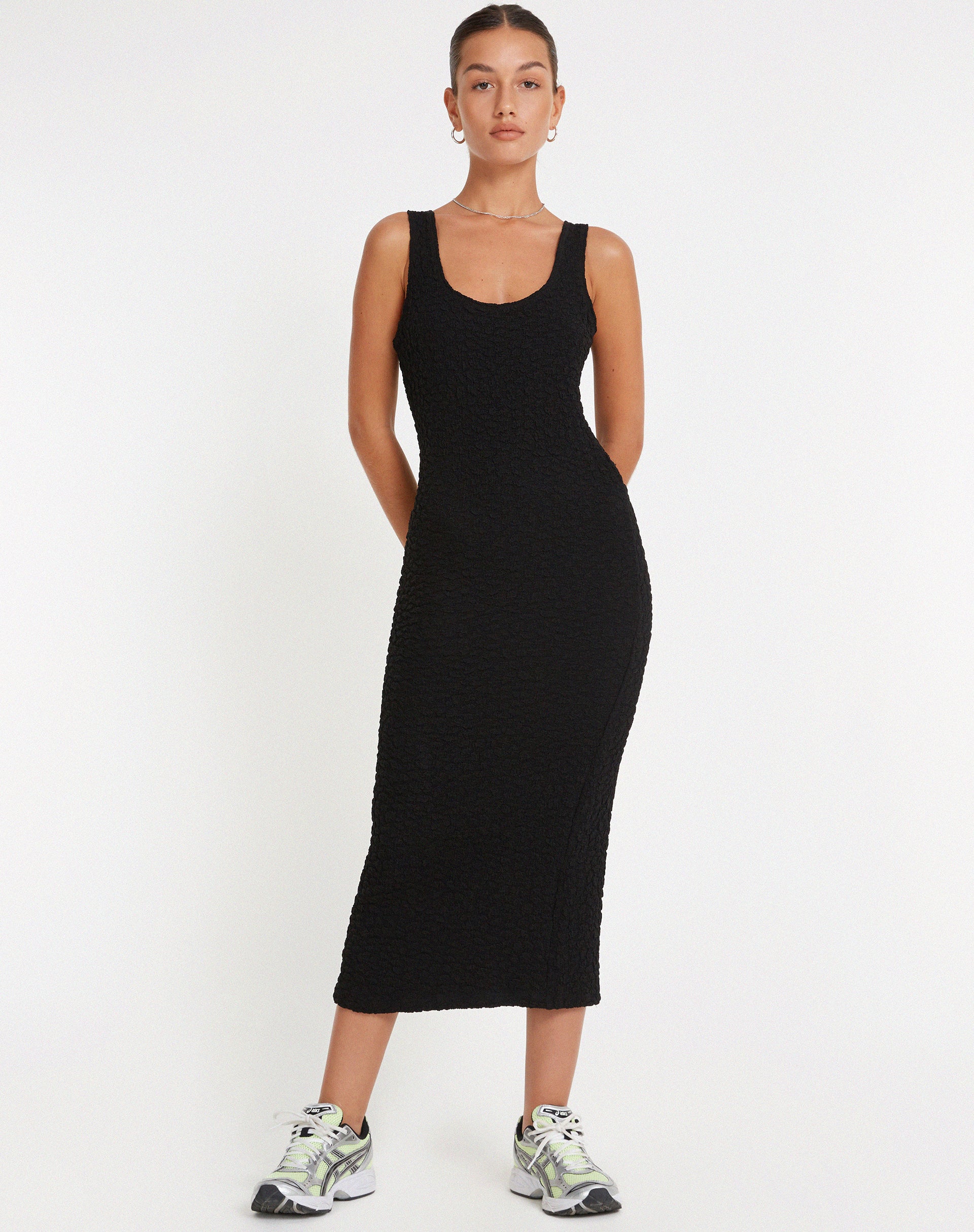 Afbeelding van Roski Maxi Dress in Zwart