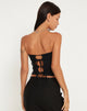 Afbeelding van Ruetie Bandeau Top in Zwart