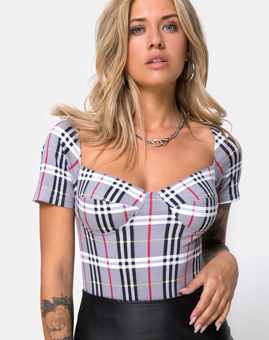 Afbeelding van Ryon Bodice in Heritage Check