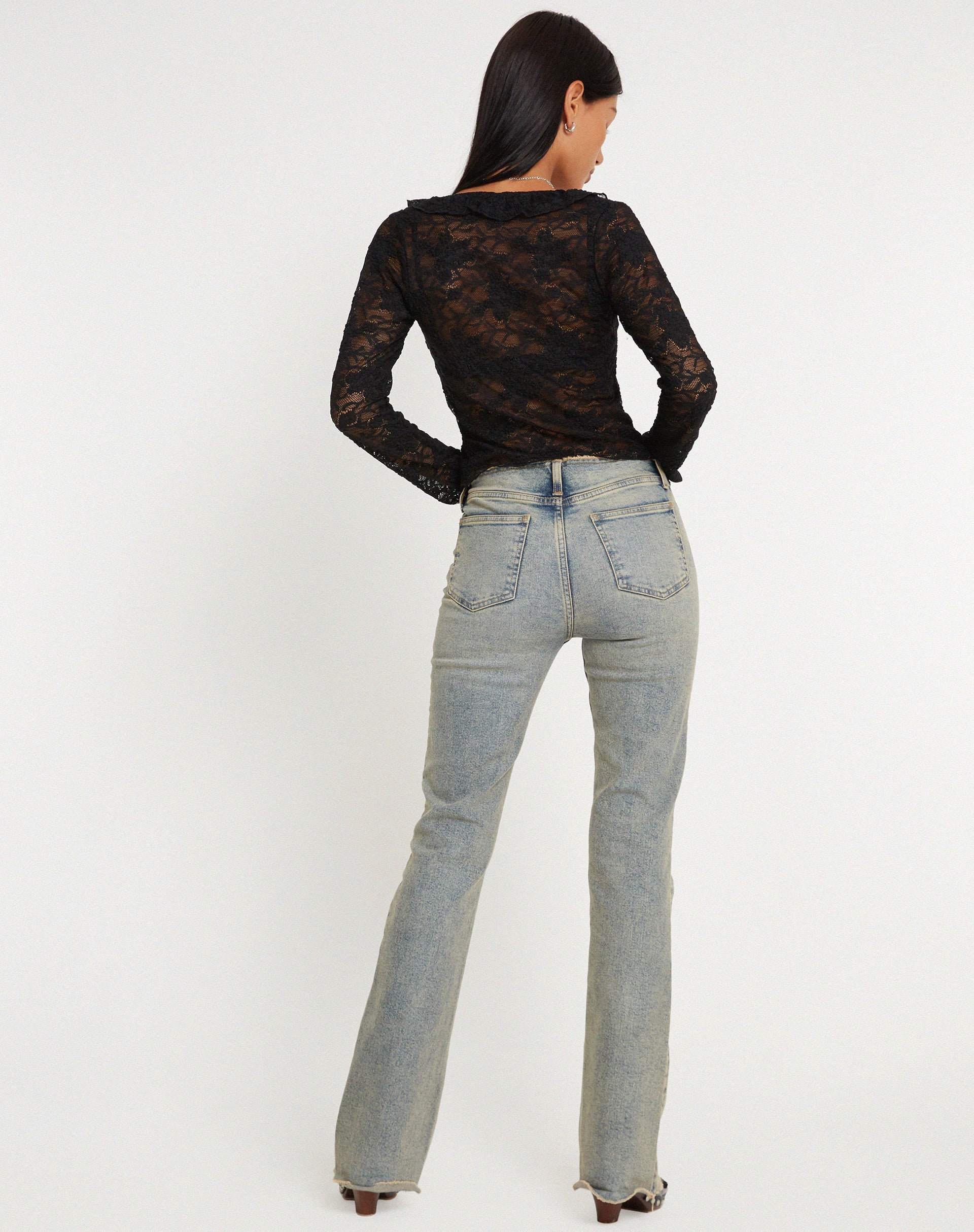 Afbeelding van Sadiru Cardi in Lace Black