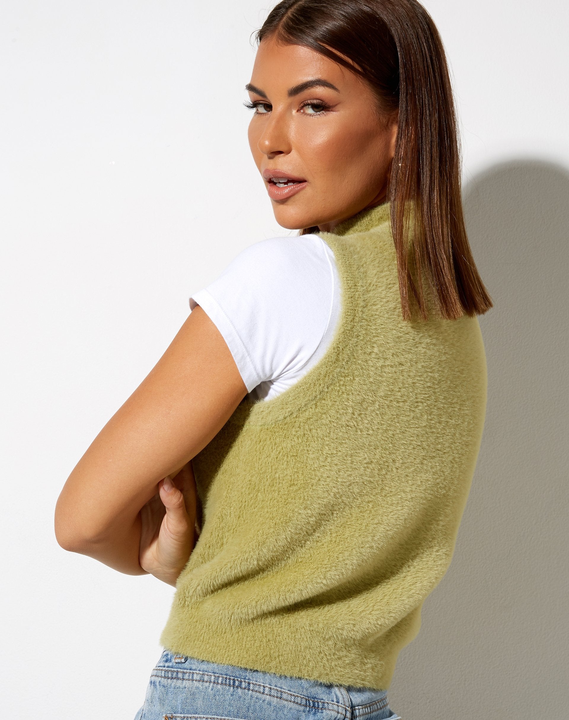 Afbeelding van Sai Tank Top in Knit Green