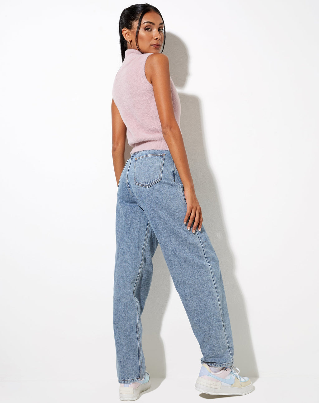 Sai Tank Top in gebreid lila