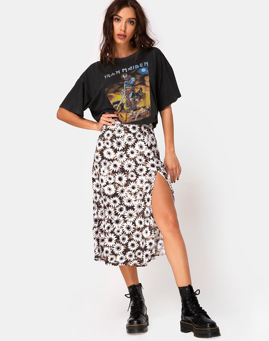 Saika rok in geverfd Daisy